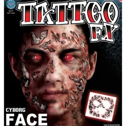 Ansikts tatovering, Terminator/Cyborg