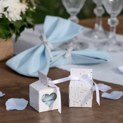 Baby Shower Liten Gaveeske Blå, 6 stk