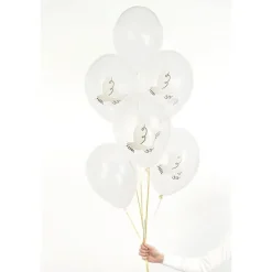Ballonger med duer, 6 stk.