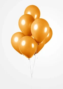 Ballonger Orange, 30 cm, 25 stk