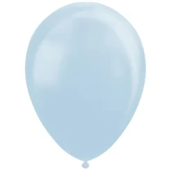 Ballonger Perlende Lyseblå, 30 cm, 10 stk