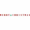 Banner Merry Christmas, 3,6m