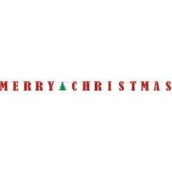 Banner Merry Christmas, 3,6m
