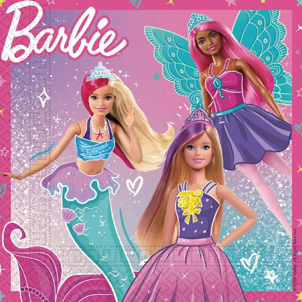 Barbie Fantasy Servietter 20 stk