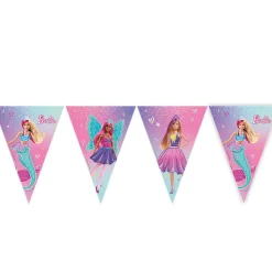 Barbie Fantasy Vimpelrekke med 9 vimpler