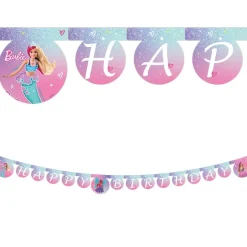 Barbie Happy Birthday Banner
