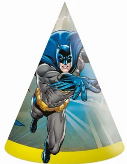 Batman Papirhatter 6 stk