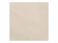 Beige Servietter, 20 stk.