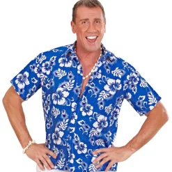 Blå Hawaiiskjorte
