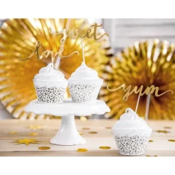 Blonder cupkake & muffins wrappers, 10 stk.