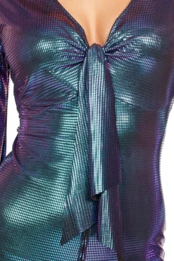 Catsuit Disco Lilla og Blå
