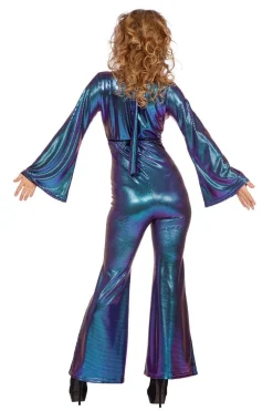 Catsuit Disco Lilla og Blå