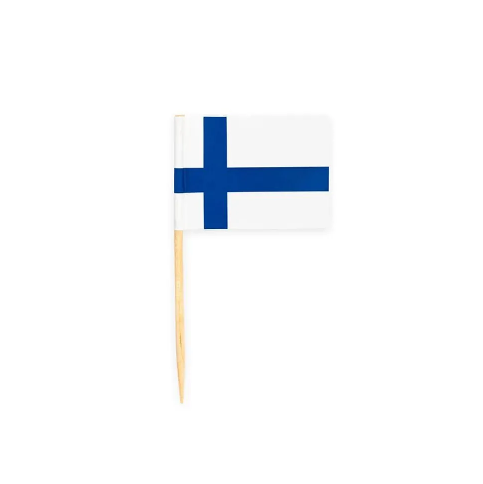Cocktailflagg Finland, 50 stk