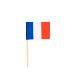 Cocktailflagg Frankrike, 50 stk