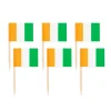 Cocktailflagg Irland 50 stk