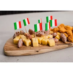 Cocktailflagg Italia, 50 stk