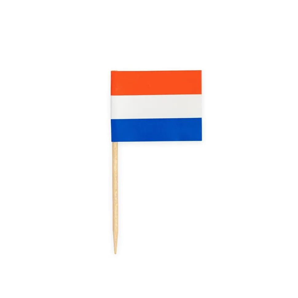Cocktailflagg Nederland, 50 stk
