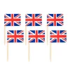 Cocktailflagg UK Union Jack 50 stk