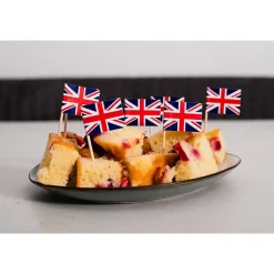 Cocktailflagg UK Union Jack 50 stk