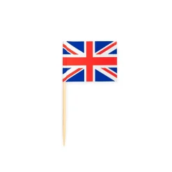 Cocktailflagg UK Union Jack 50 stk