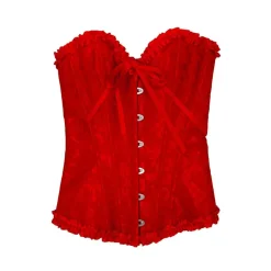 Deluxe Korsett Rød