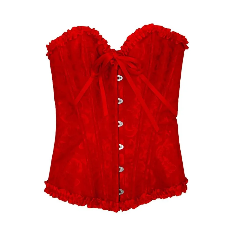 Deluxe Korsett Rød