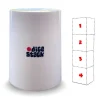 Dice Stack kopp Hvit 9 cm