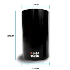 Dice Stack sett for 5 terninger, Grønn
