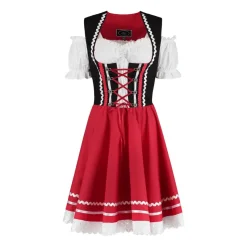 Dirndl Frieda Rød