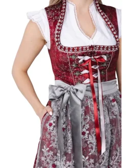 Dirndl Liesel Rød