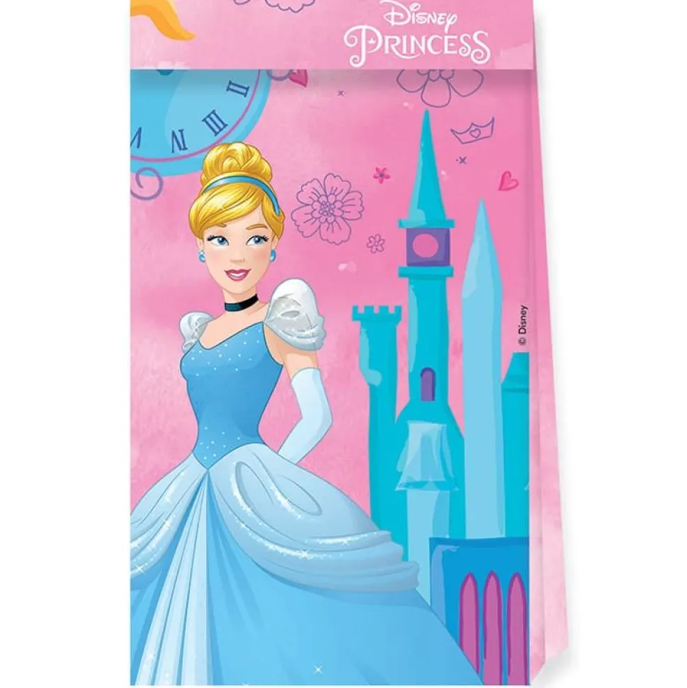 Disney Prinsesser Godteposer Papir 4 stk