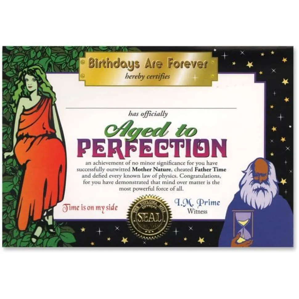 Dobbelt Kort Sertifikat Aged To Perfection