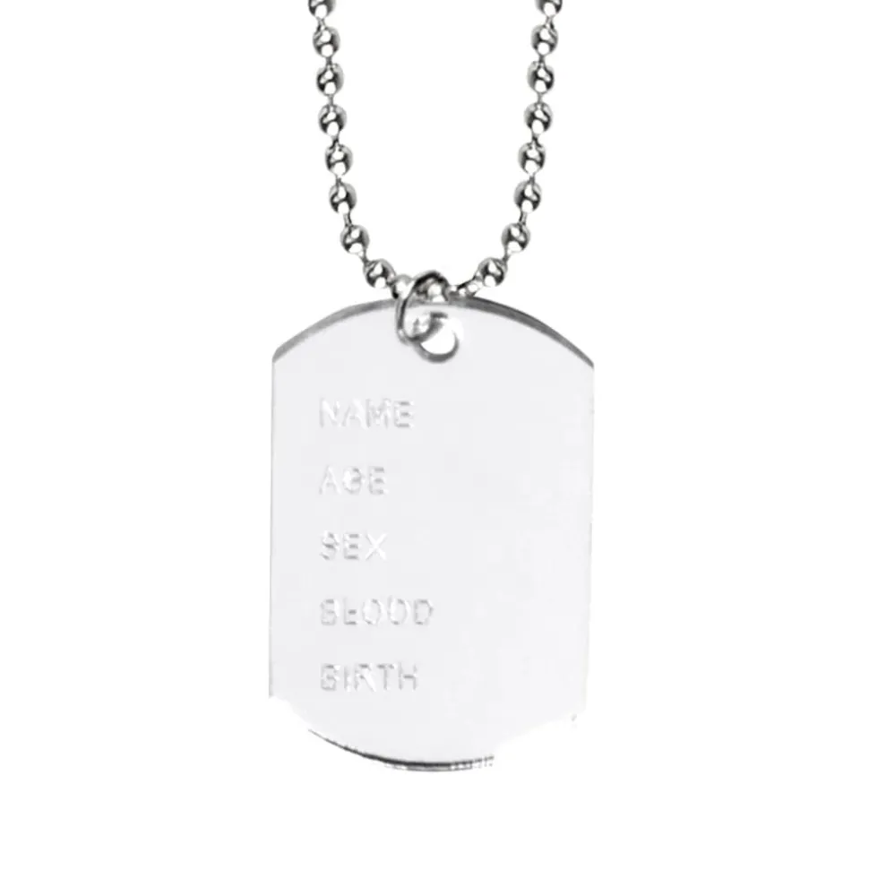 Dog Tag Halskjede