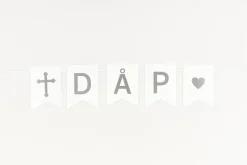 Dåp Banner i Sølv