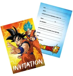 Dragon Ball Z Invitasjoner 8 stk
