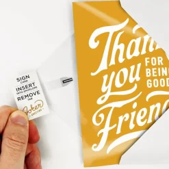 Evighetskort Musikk, med Glitter, Thank You For Being a Friend