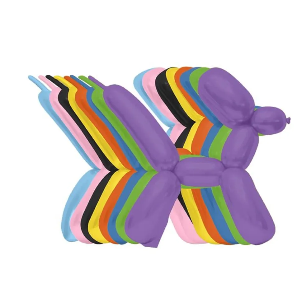 Figurballonger 100 Stk Mix