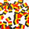 Flaggkonfetti Belgia, 150 stk