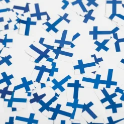 Flaggkonfetti Finland, 150 stk