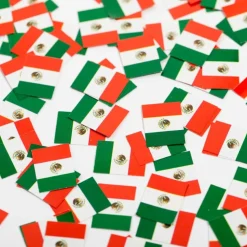 Flaggkonfetti Mexico, 150 stk