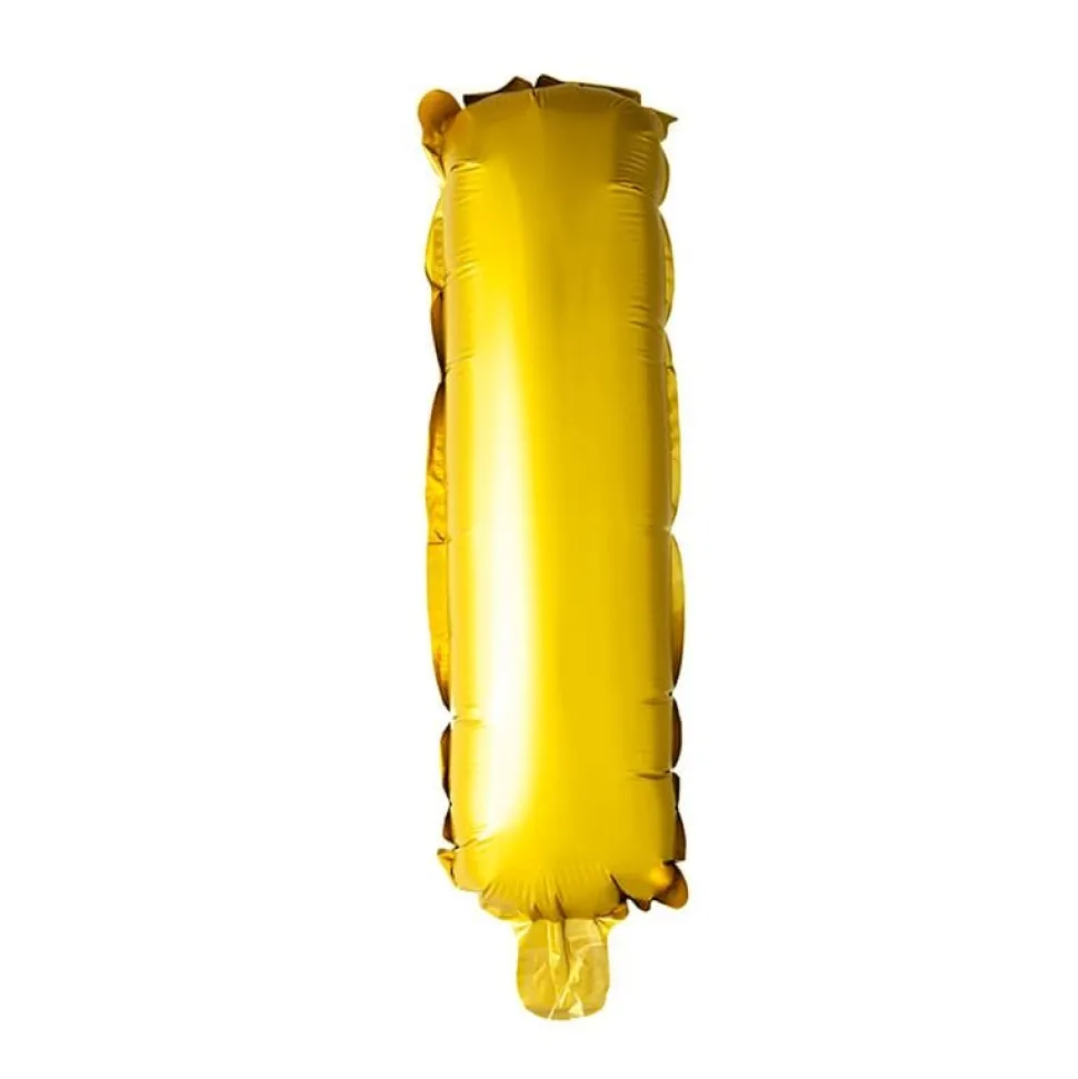 Folieballong Bokstav Gull 41cm