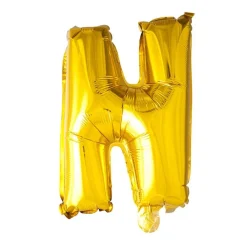 Folieballong Bokstav Gull 41cm