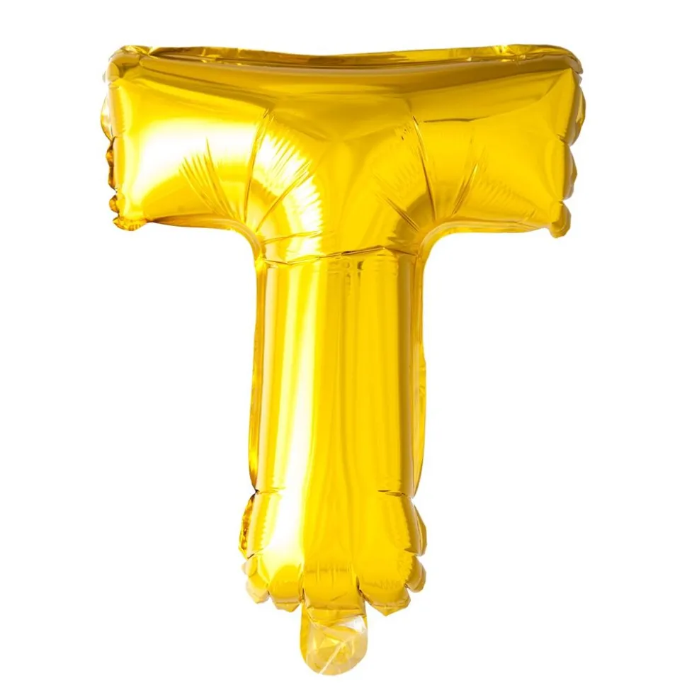 Folieballong bokstav gull 102cm