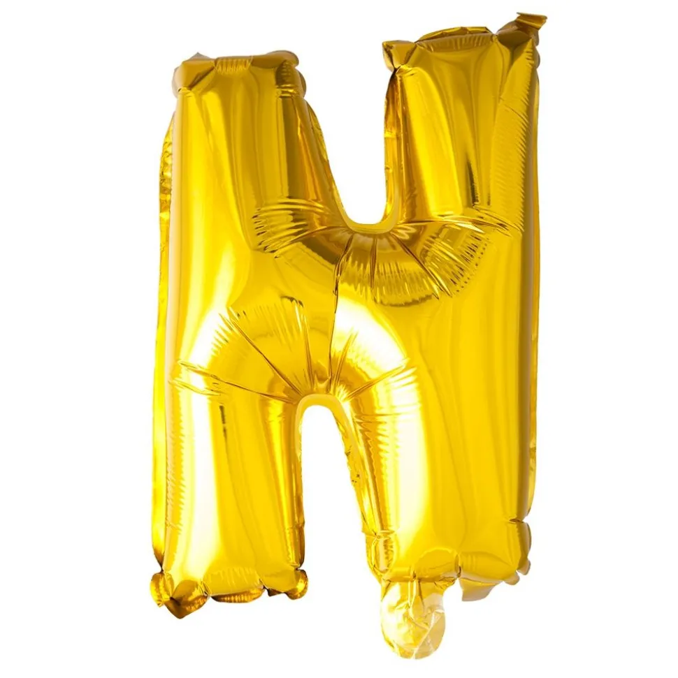 Folieballong bokstav gull 102cm