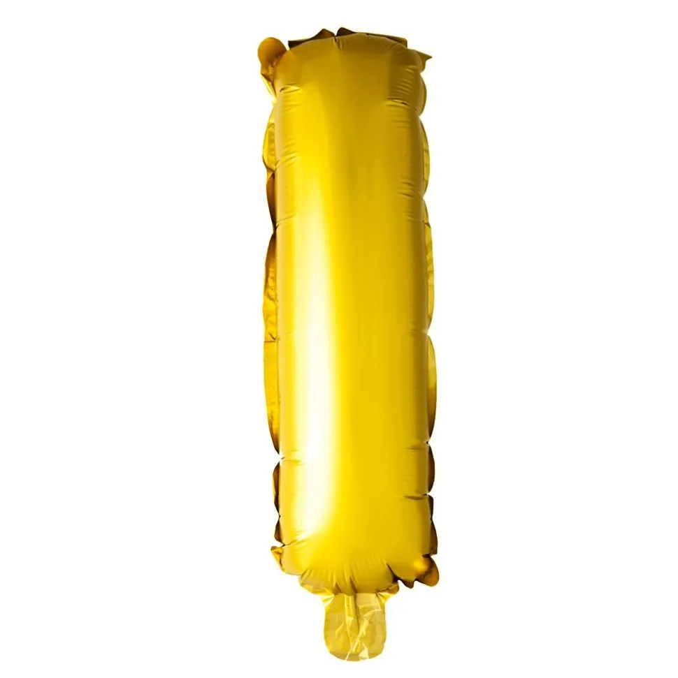 Folieballong bokstav gull 102cm