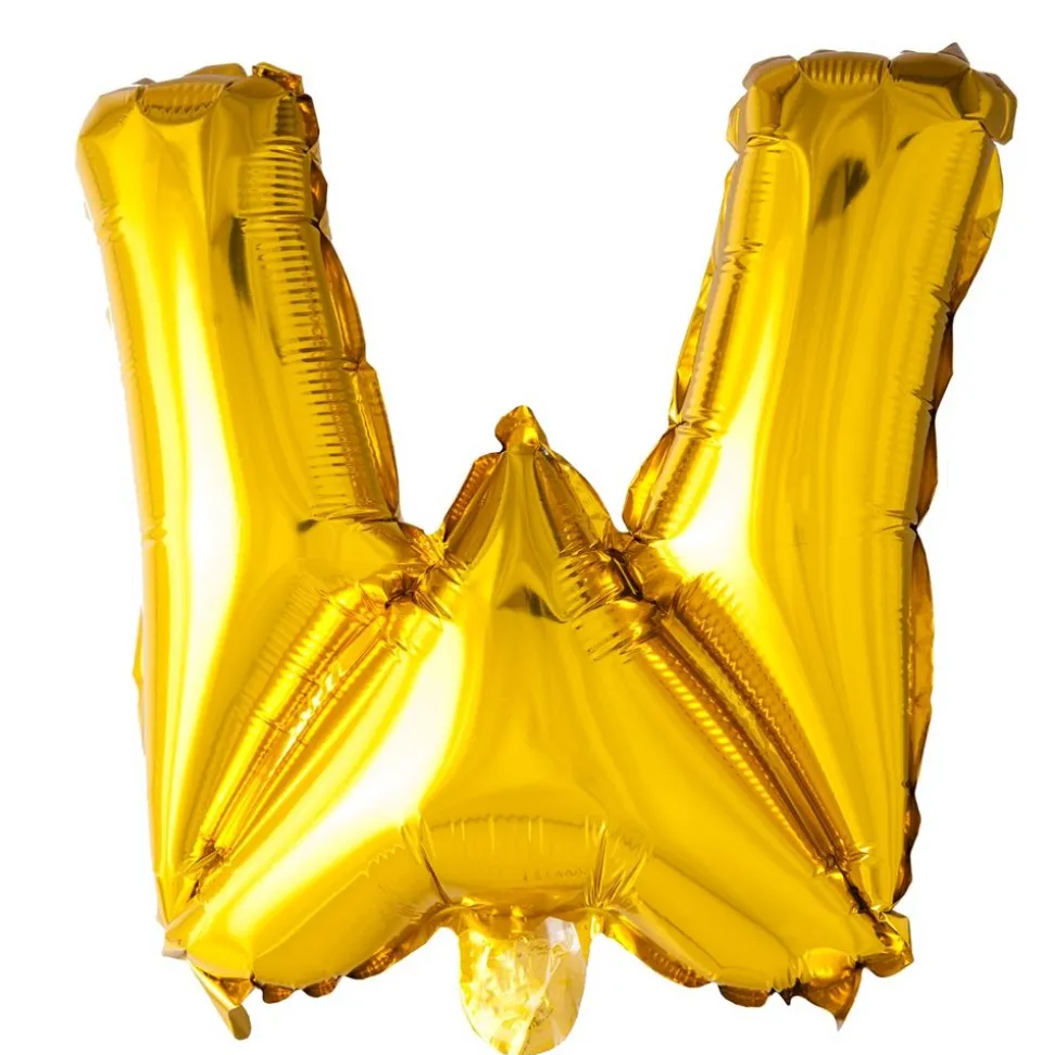 Folieballong bokstav gull 102cm