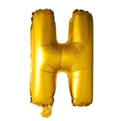 Folieballong bokstav gull 102cm