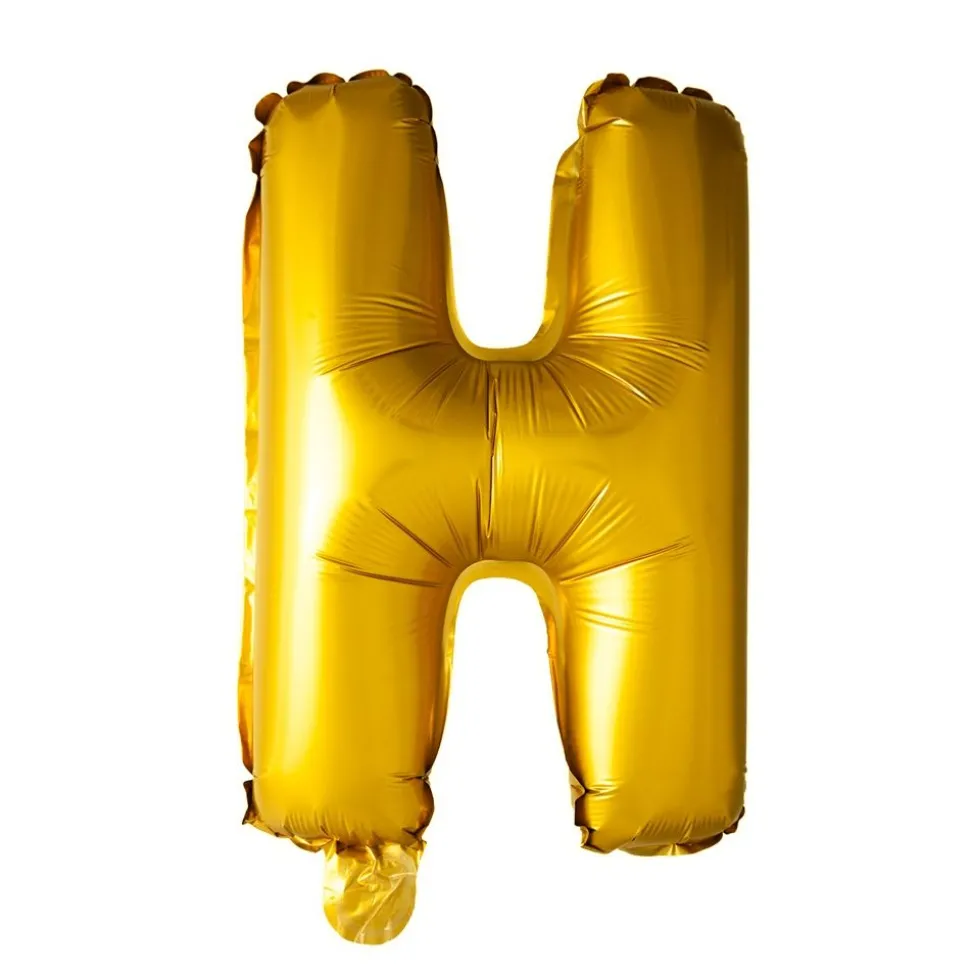 Folieballong bokstav gull 102cm
