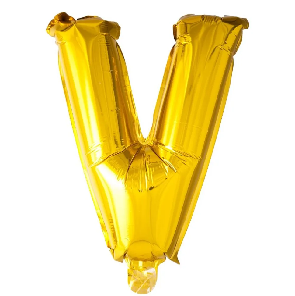 Folieballong bokstav gull 102cm