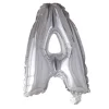 Folieballong bokstav sølv 102cm